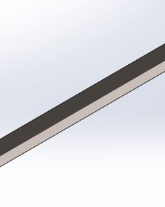 L profile side panel 100x60x1970x0.43